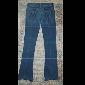 MOTHER Dark Blue Flare Jeans Size 29